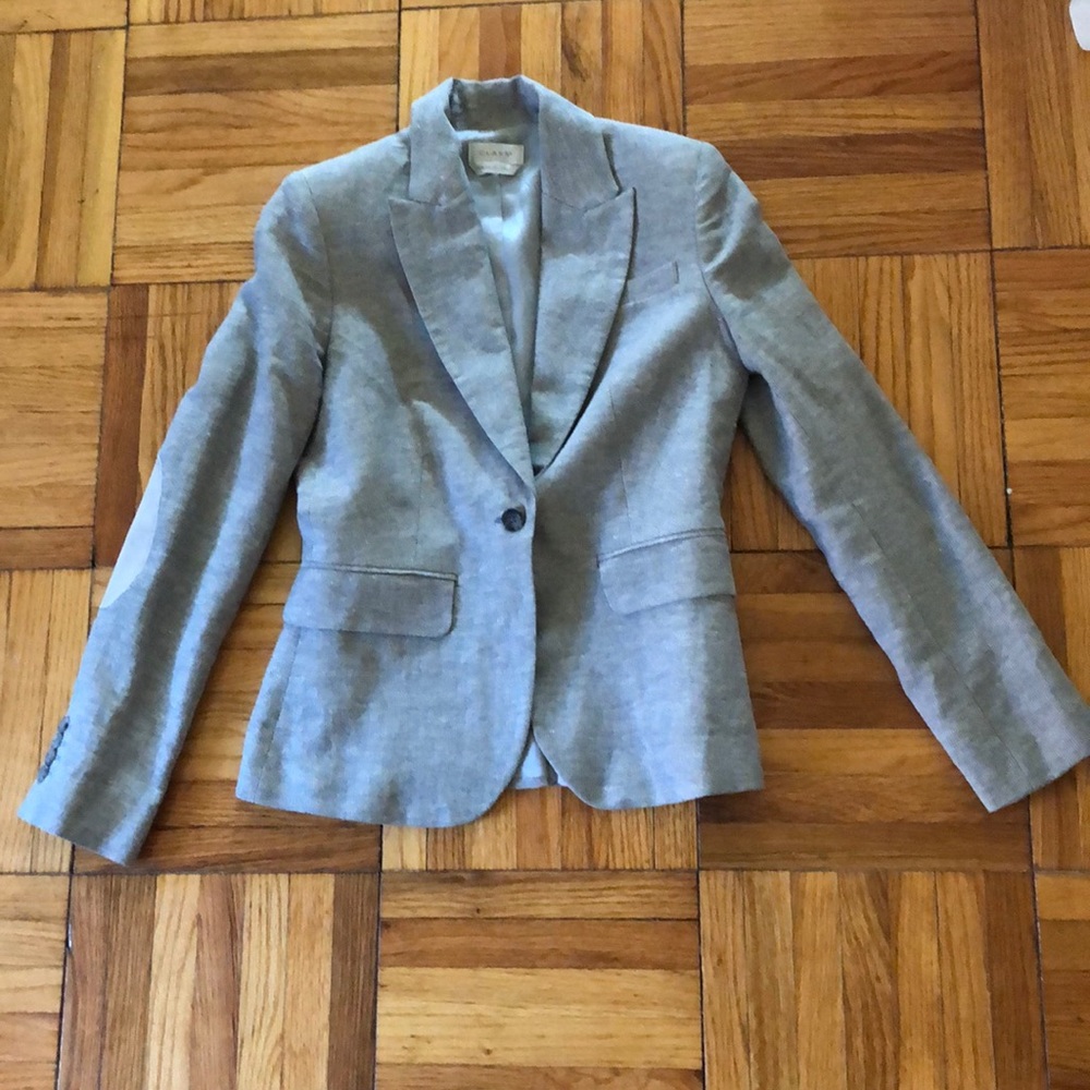 Grey Italian suit jacket, womens, size small